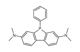 tetra-N-methyl-5-phenyl-5H-benzo[b]phosphindole-3,7-diamine结构式
