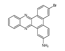 6-bromo-dibenzo[a,c]phenazin-2-ylamine结构式