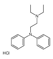 2-(diphenylamino)ethyl-diethyl-azanium chloride Structure