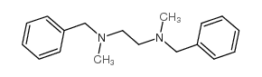 1,2-Ethanediamine,N1,N2-dimethyl-N1,N2-bis(phenylmethyl)-结构式