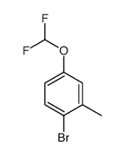 1-Bromo-4-(difluoromethoxy)-2-methylbenzene picture