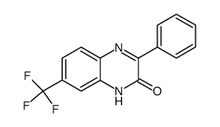 3-phenyl-7-trifluoromethylquinoxalin-2(1H)-one Structure