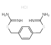 Carbamimidothioic acid,1,4-phenylenebis(methylene) ester, dihydrochloride (9CI)结构式