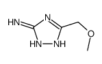 3-(methoxymethyl)-1H-1,2,4-triazol-5-amine(SALTDATA: FREE) Structure