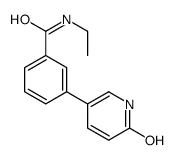 N-ethyl-3-(6-oxo-1H-pyridin-3-yl)benzamide结构式