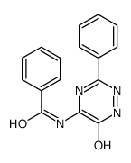 N-(6-oxo-3-phenyl-1H-1,2,4-triazin-5-yl)benzamide Structure
