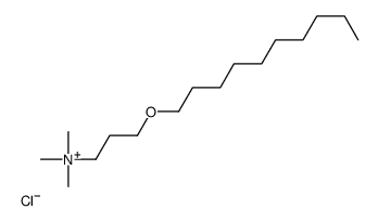 3-decoxypropyl(trimethyl)azanium,chloride Structure