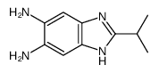 1H-Benzimidazole-5,6-diamine,2-(1-methylethyl)-(9CI)结构式