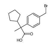 Methyl [4-(bromomethyl)phenyl](cyclopentyl)acetic acid picture
