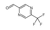 5-(trifluoromethyl)pyrazine-2-carbaldehyde structure