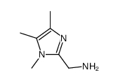 1-(1,4,5-trimethyl-1H-imidazol-2-yl)methanamine(SALTDATA: 1.88 HCl)结构式