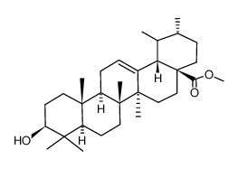 Methyl ursolate Structure