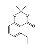 5-ethyl-2,2-dimethyl-4H-benzo[d][1,3]dioxin-4-one Structure