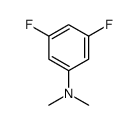 Benzenamine, 3,5-difluoro-N,N-dimethyl- (9CI) Structure