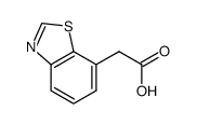 7-Benzothiazoleacetic acid结构式