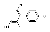 1-(p-Chlorphenyl)-2-methyl-glyoxim结构式