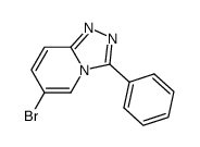 6-bromo-3-phenyl-[1,2,4]triazolo[4,3-a]pyridine Structure