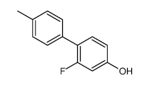 3-fluoro-4-(4-methylphenyl)phenol Structure