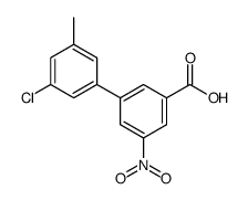 3-(3-chloro-5-methylphenyl)-5-nitrobenzoic acid Structure