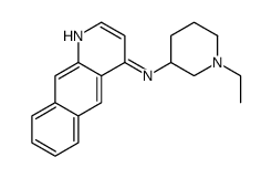 N-(1-ethylpiperidin-3-yl)benzo[g]quinolin-4-amine Structure