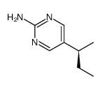 2-Pyrimidinamine, 5-(1-methylpropyl)-, (S)- (9CI)结构式