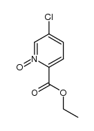 ethyl 5-chloropyridine-2-carboxylate 1-oxide Structure