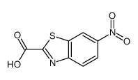 2-Benzothiazolecarboxylicacid,6-nitro-(9CI) Structure