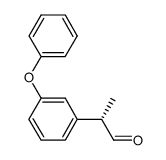 S-2-(3-phenoxy-phenyl)propionaldehyde Structure