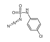 (p-Chlorophenyl)sulfamoyl azide结构式