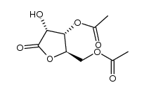 3,5-O-diacetyl-D-ribonolactone结构式
