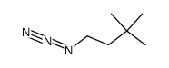 1-Azido-3,3-dimethylbutan结构式