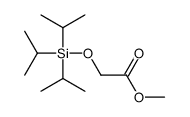 methyl 2-tri(propan-2-yl)silyloxyacetate结构式
