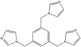 1,3,5-Tris[(1H-imidazol-1-yl)methyl]benzene Structure