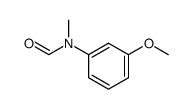 N-(3-methoxyphenyl)-N-methylformamide结构式