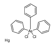 dichloro(triphenyl)-λ5-arsane,mercury Structure