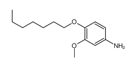 4-heptoxy-3-methoxyaniline Structure