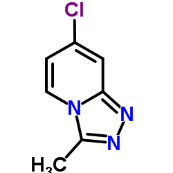 7-Chloro-3-methyl[1,2,4]triazolo[4,3-a]pyridine Structure