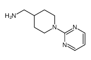 (1-Pyrimidin-2-ylpiperid-4-yl)Methylamine structure