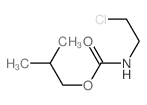 Carbamic acid,(2-chloroethyl)-, isobutyl ester (8CI)结构式