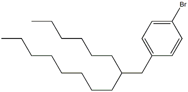 4-(2-hexyldecyl)bromobenzene Structure