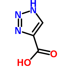 1H-[1,2,3]三氮唑-4-羧酸结构式