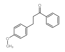 1-Propanone,3-(4-methoxyphenyl)-1-phenyl-结构式