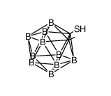1,2-DICARBADODECABORANE(12)-1-THIOL, 2-METHYL-结构式