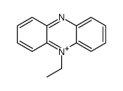 5-ethylphenazin-5-ium结构式