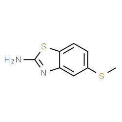 2-Benzothiazolamine,5-(methylthio)-(9CI) picture