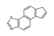 6H-Cyclopenta[5,6]naphtho[2,1-d]thiazole(8CI) Structure