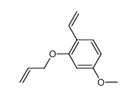 2-(allyloxy)-4-methoxy-1-vinylbenzene结构式