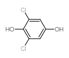 2,6-DICHLORO-1,4-HYDROQUINONE structure