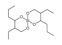 3,9-diethyl-4,10-dipropyl-1,5,7,11-tetraoxa-6-silaspiro[5.5]undecane Structure