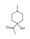 Ethanone, 1-(4-hydroxy-1-methyl-4-piperidinyl)- (9CI)结构式